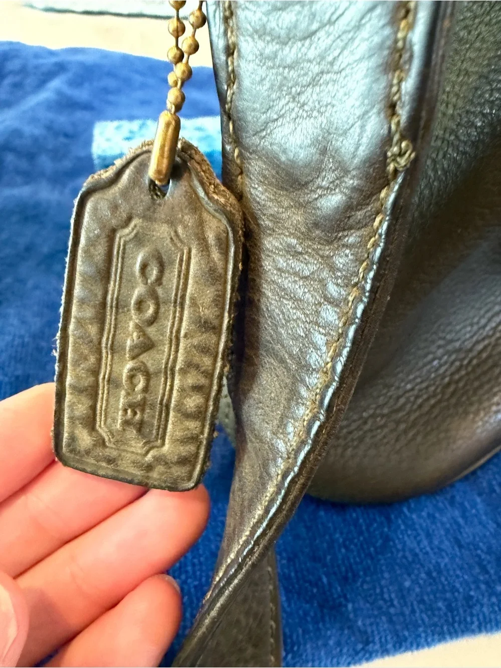 Vintage 1995 Coach Sonoma Bucket Crossbody - Error Creed - Picture 5 of 10